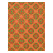 Orange Twirl Tischdecke (Vorderseite)