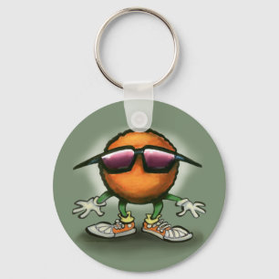 Orange Typ Schlüsselanhänger