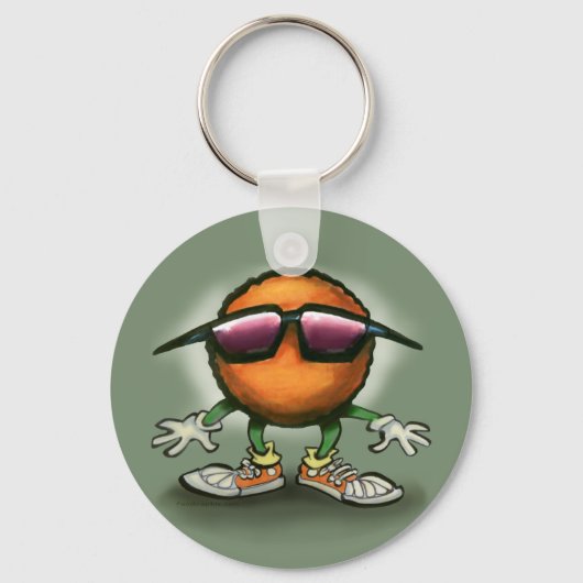 Orange Typ Schlüsselanhänger (Vorderseite)