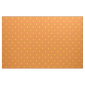 Orange u. gelbe Tupfen Stoff (Yard (91,4 cm))