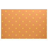 Orange u. gelbe Tupfen Stoff (Fat Quarter (45,7 x 55,9 cm))