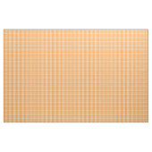 Orange überprüft Gingham auf Zuhause Canning Lids Stoff (Yard (91,4 cm))