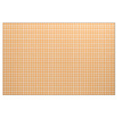Orange überprüft Gingham auf Zuhause Canning Lids Stoff (Fat Quarter (45,7 x 55,9 cm))