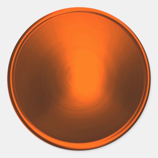 Orange Umschlag Aufkleber (Vorderseite)