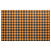 Orange und Black Buffalo Kariert Stoff (Fat Quarter (45,7 x 55,9 cm))