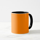 Orange und Black Combo Tasse (VorderseiteRechts)