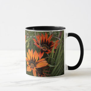 Orange und Black Gazanias Tasse