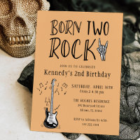 Orange und Black Geboren Two Rock Gitarre 2. Gebur