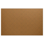 Orange und Black Gingham Prüfmuster Stoff (Yard (91,4 cm))