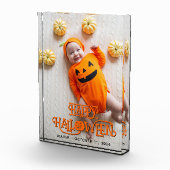 Orange und Black Happy Halloween Foto (Rechts)