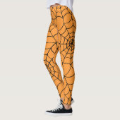 Orange- und Black-Spione-Leggings Leggings (Links)