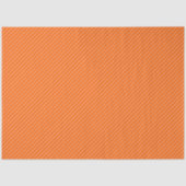 Orange und blassorange Streifen Seidenpapier (Vorderseite)