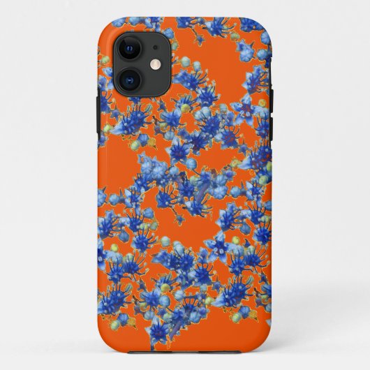orange und blau Case-Mate iPhone hülle (Rückseite)