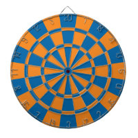 Orange und Blau