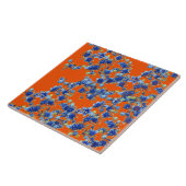 orange und blau fliese (Seite)
