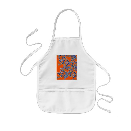 orange und blau kinderschürze (Vorne)
