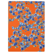 orange und blau klemmbrett (Rückseite)