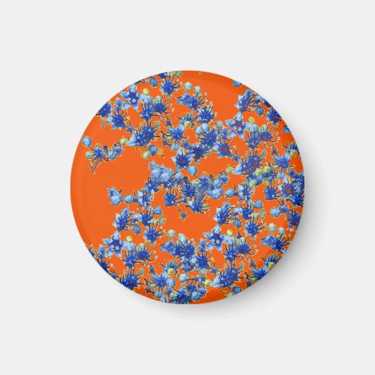 orange und blau magnet (Vorne)