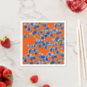 orange und blau serviette (Beispiel)