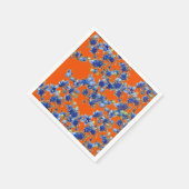 orange und blau serviette (Ecke)