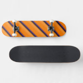 Orange und Blau Skateboard (Horizontal)