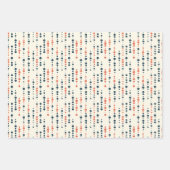 orange und blau Vol. 2 Geschenkpapier Set (Vorderseite 2)