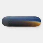 Orange und Blue Haze Skateboard Deck (Horizontal)