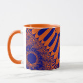 Orange und Blue Loop Tasse (Links)