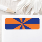 Orange und Blue Sternexplosion (Insitu)