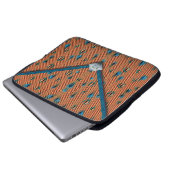 Orange und Blue Umschlag Kupplung Beutel Laptopschutzhülle (Vorne Knopf)