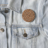 Orange- und Brauntigerdruck Button (Beispiel)