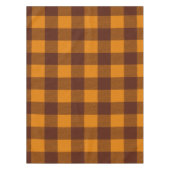 Orange und dunkelrot kariert tischdecke (Vorderseite)