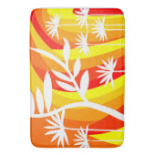 Orange und Gelb Badematte (Vorderseite Vertikal)