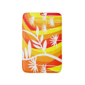 Orange und Gelb Badematte (Vorderseite Vertikal)