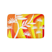 Orange und Gelb Badematte (Vorderseite)