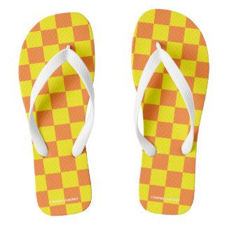orange und gelb badesandalen