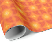 Orange und Gelb Geschenkpapier (Rolleneckpunkt)