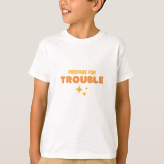 Orange und Gelb Niedlich & Friendly Kid Funny Juge T-Shirt