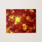 Orange und Gelb Puzzle (Horizontal)