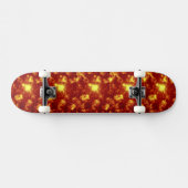 Orange und Gelb Skateboard (Horizontal)