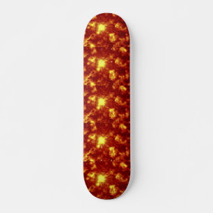 Orange und Gelb Skateboard