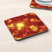 Orange und Gelb Untersetzer (Linke Seite)