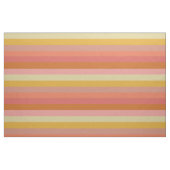 Orange und Gelbe Warm Streifen geometrisch Stoff (Fat Quarter (45,7 x 55,9 cm))