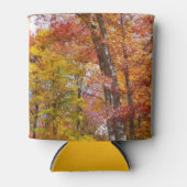 Orange- und Gelbfallbäume Herbstfotografie Dosenkühler (Vorderseite)