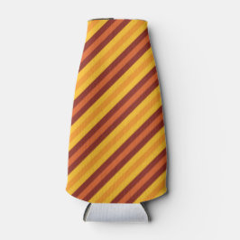 ORANGE- UND GELBSTREIFEN FLASCHENKÜHLER