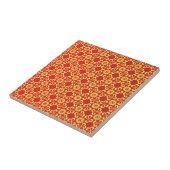 Orange- und Goldfliese Fliese (Seite)