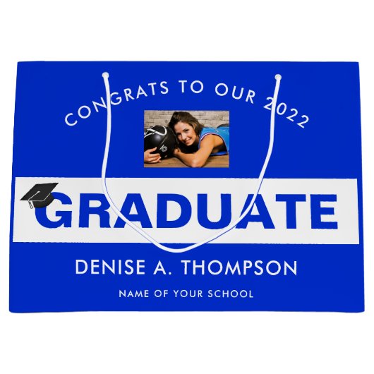 Orange und  große geschenktüte (Vorderseite)