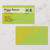 Orange und Grün Visitenkarte (Vorne/Hinten)