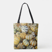 Orange und grüne Herbstgürtel Tasche (Rückseite)