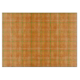 Orange und grüne Streifen Schneidebrett